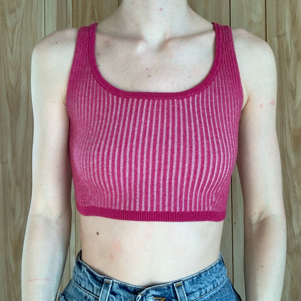 Bundle Wild Fable Ribbed Crop Tops - Picture 2 of 16